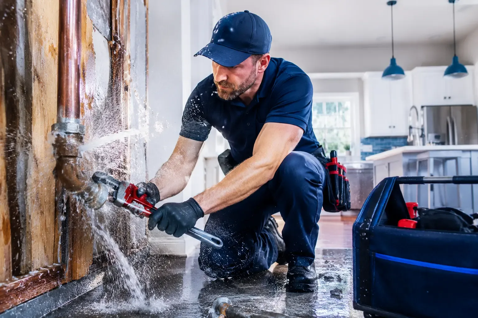 Local emergency pipe repair professionals in Rock Creek, OH